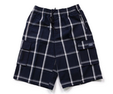 Shaka-Wear Men's Loose Fit Plaid Shorts (1pc)